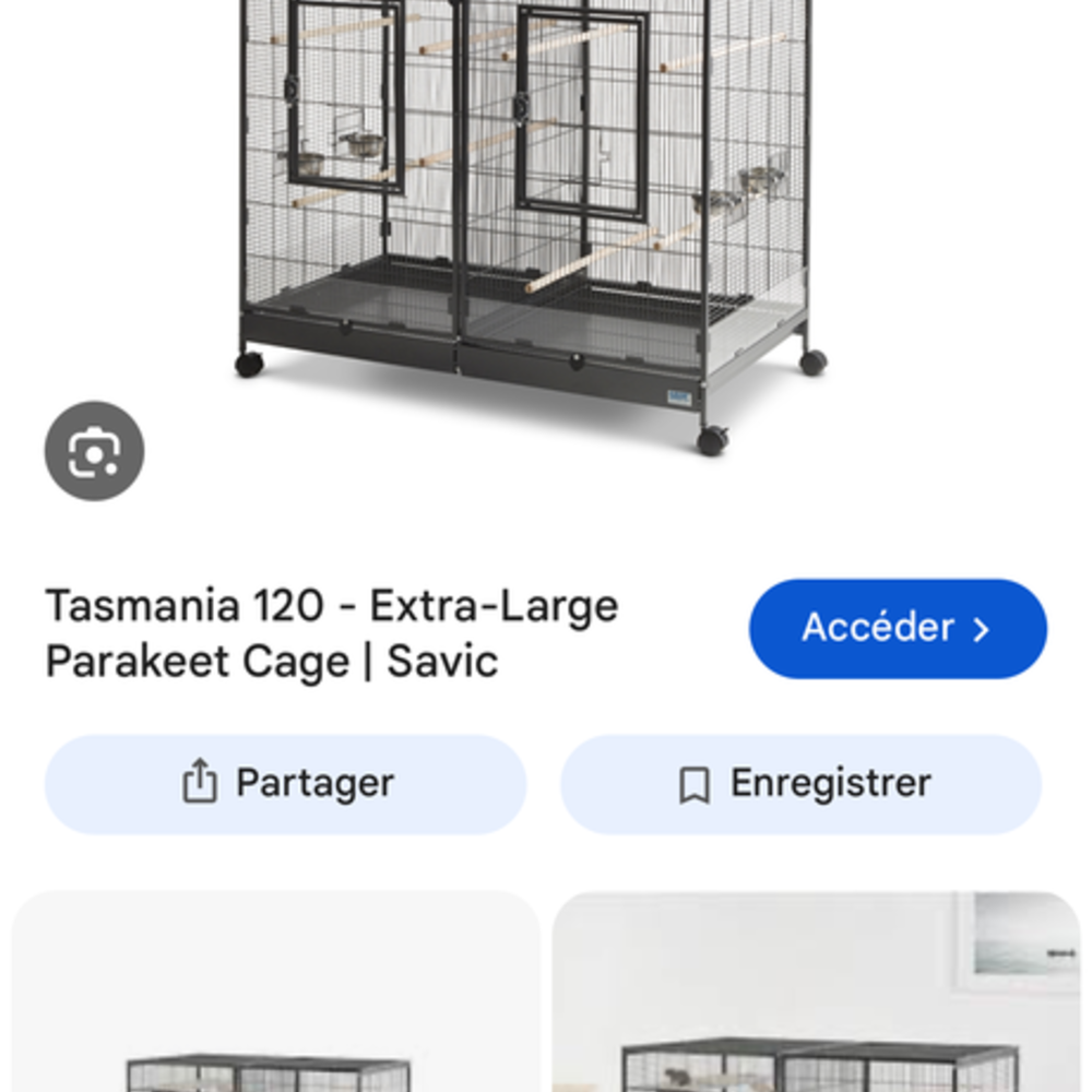   Grandes cages à ceder 