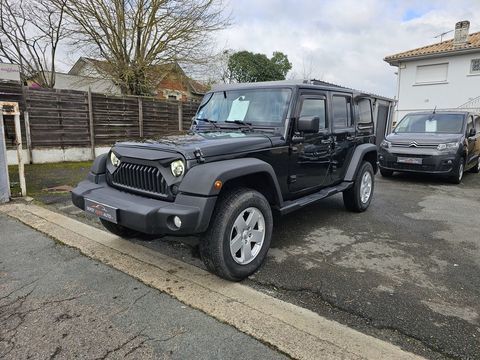Jeep Wrangler 2.8 CRD 200 Unlimited Sahara 2012 occasion Carbon-Blanc 33560