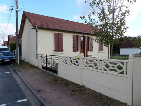   Maison avec grand jardin 600 m� ? parfait pour potager  Maison - 4 pi�ce(s) - 74 m�