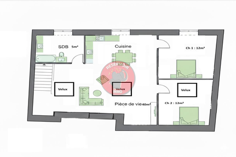   Vente Appartement Appartement - 3 pi�ce(s) - 90 m�