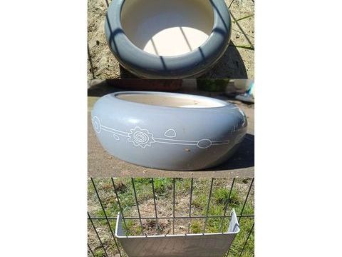 Ratelier et gamelle pour rongeurs 5 22400 Lamballe
