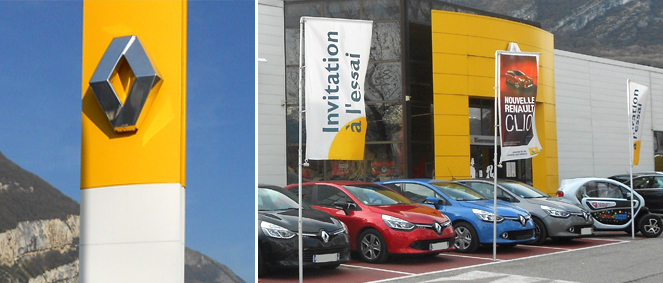 RENAULT AUTO LOSANGE, concessionnaire 38