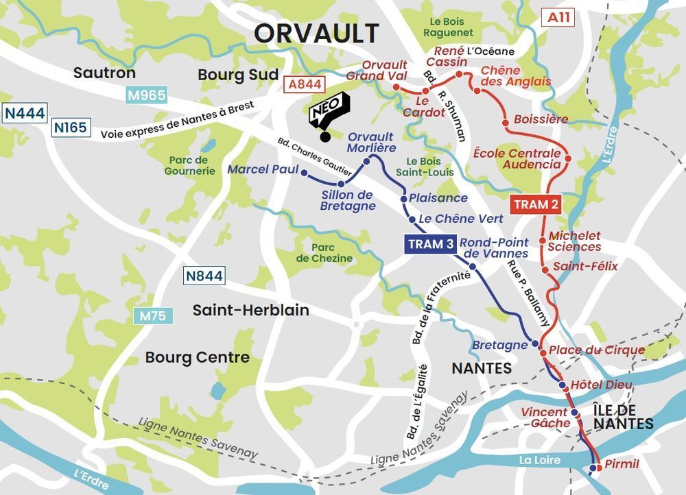 Appartements neufs   Orvault (44700)