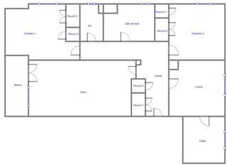  Appartement � vendre 3 pi�ces 58 m�