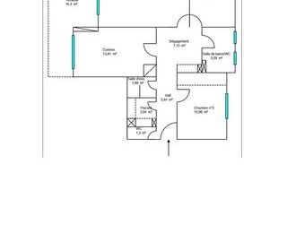  Appartement � vendre 3 pi�ces 80 m�