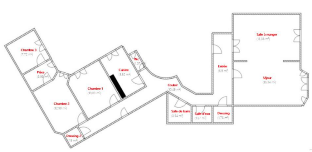 � vendre  Appartement Paris 15