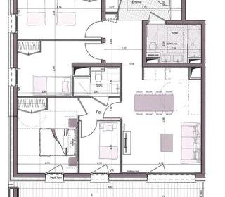  Appartement � vendre 4 pi�ces 84 m�