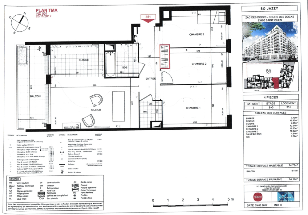 � vendre  Appartement Saint-Ouen (93400)