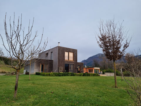   Maison ossature bois avec piscine et �tang Maison - 5 pi�ce(s) - 172 m�