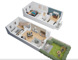  Appartement � vendre 2 pi�ces 47 m�