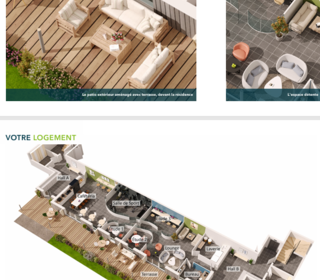  Appartement � vendre 2 pi�ces 43 m�