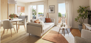  Appartement � vendre 3 pi�ces 59 m�