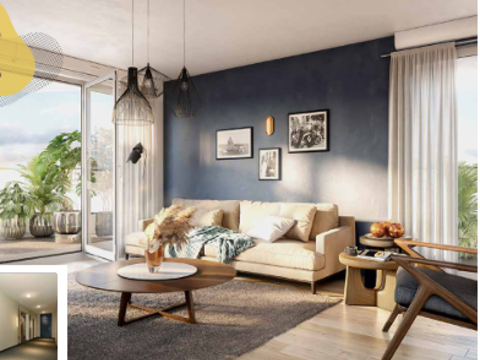  Appartement � vendre 2 pi�ces 47 m�