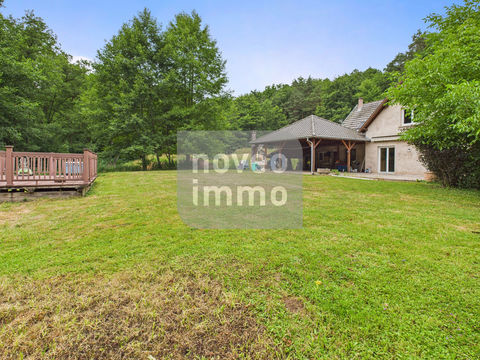   Maison au bout d'un chemin forestier entour�e de for�t Maison - 6 pi�ce(s) - 129 m�