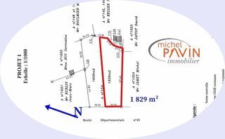  Terrain � vendre 1829 m�