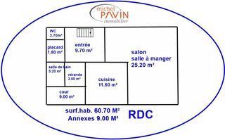  Maison � vendre 5 pi�ces 99 m�