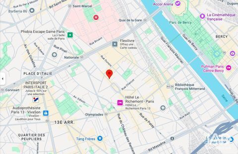 Vente Local d'activit&eacute;s 100 m&sup2; 260000 75013 Paris