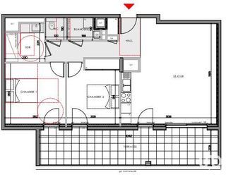  Appartement � vendre 3 pi�ces 70 m�