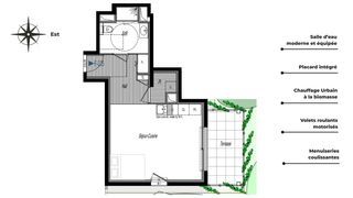  Appartement � vendre 1 pi�ce 36 m�