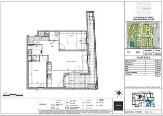  Appartement � vendre 3 pi�ces 64 m�