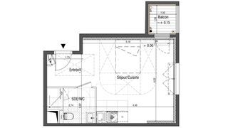  Appartement � vendre 1 pi�ce 31 m�
