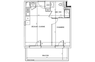  Appartement � vendre 2 pi�ces 36 m�