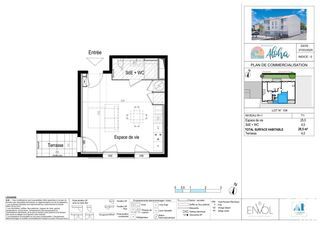  Appartement � vendre 1 pi�ce 29 m�