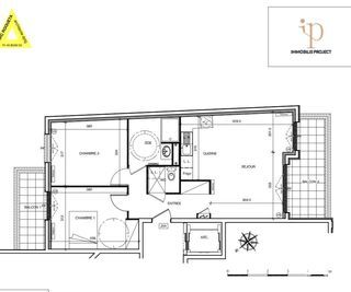  Appartement � vendre 3 pi�ces 64 m�