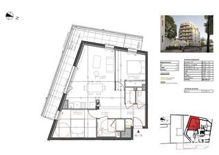  Appartement � vendre 3 pi�ces 65 m�