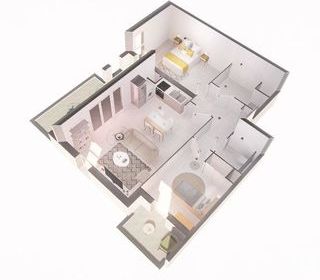  Appartement � vendre 3 pi�ces 62 m�