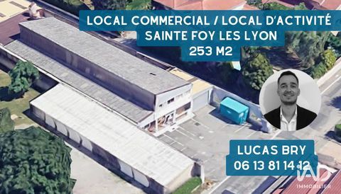 Vente Murs commerciaux 253 m&sup2; 417000 69110 Sainte-foy-l�s-lyon