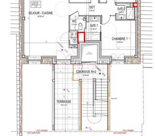  Appartement � vendre 4 pi�ces 88 m�