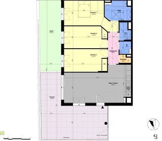  Appartement � vendre 4 pi�ces 82 m�