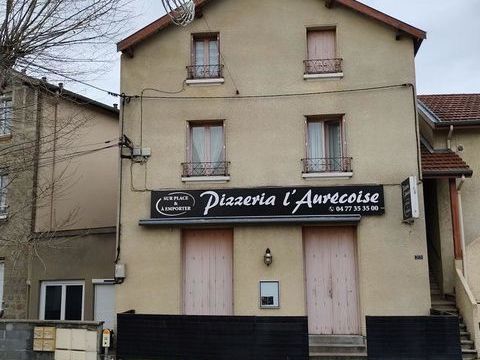 Vente Pizzeria 100 m&sup2; 38000 43110 Aurec-sur-loire