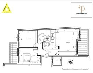  Appartement � vendre 3 pi�ces 64 m�