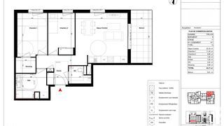  Appartement � vendre 3 pi�ces 63 m�