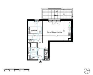  Appartement � vendre 2 pi�ces 50 m�