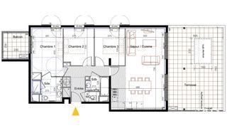  Appartement � vendre 4 pi�ces 79 m�