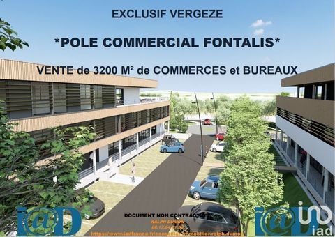 Vente Murs commerciaux 144 m&sup2; 357294 30310 Verg�ze