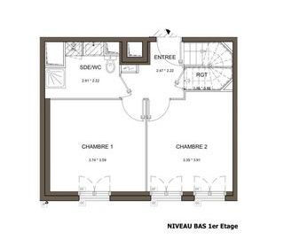  Appartement � vendre 4 pi�ces 87 m�