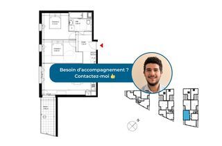  Appartement � vendre 3 pi�ces 61 m�