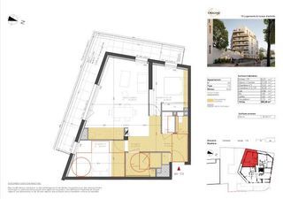  Appartement � vendre 3 pi�ces 65 m�