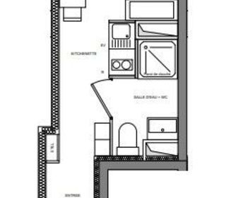  Appartement � vendre 1 pi�ce 15 m�