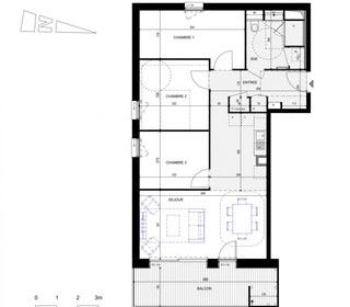  Appartement � vendre 4 pi�ces 77 m�