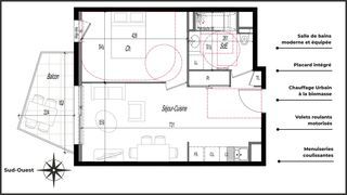  Appartement � vendre 2 pi�ces 42 m�