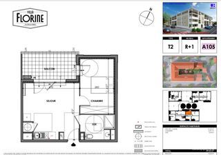  Appartement � vendre 2 pi�ces 39 m�