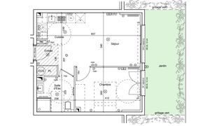  Appartement � vendre 2 pi�ces 40 m�