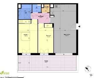  Appartement � vendre 3 pi�ces 71 m�