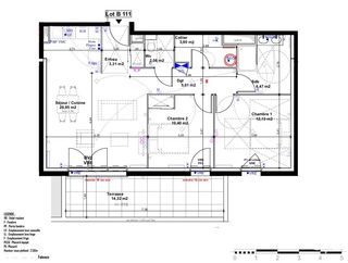  Appartement � vendre 3 pi�ces 70 m�