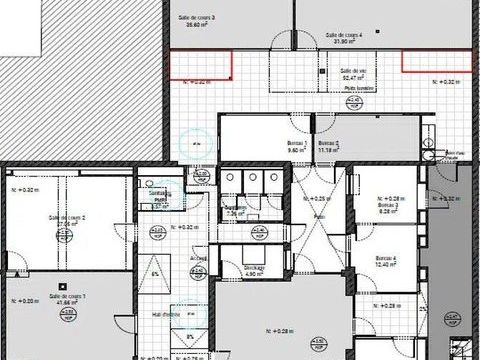 Vente Bureaux 375 m&sup2; 835000 59000 Lille